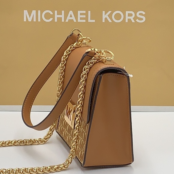 MICHAEL KORS SONIA SMALL SQUARE SHOULDER XBODY - Picture 8 of 15